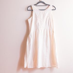 Old Navy Cream Boho Dress